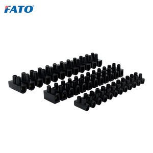 FATO Bloques de terminales de tornillo Tira U-Type 3A-150A PE 12P Bajo voltaje para cableado eléctrico y conexión Retardante de llama - Product Image 5