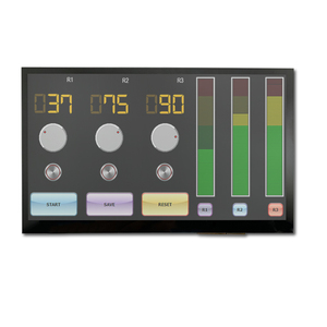 TSD in stock 10.1&quot; <strong>lcd</strong> panel IPS Module 1024x600 res. RGB <strong>interface</strong> 10.1 inch 1024*600 Touch Screen TFT <strong>LCD</strong> - Product Image 1