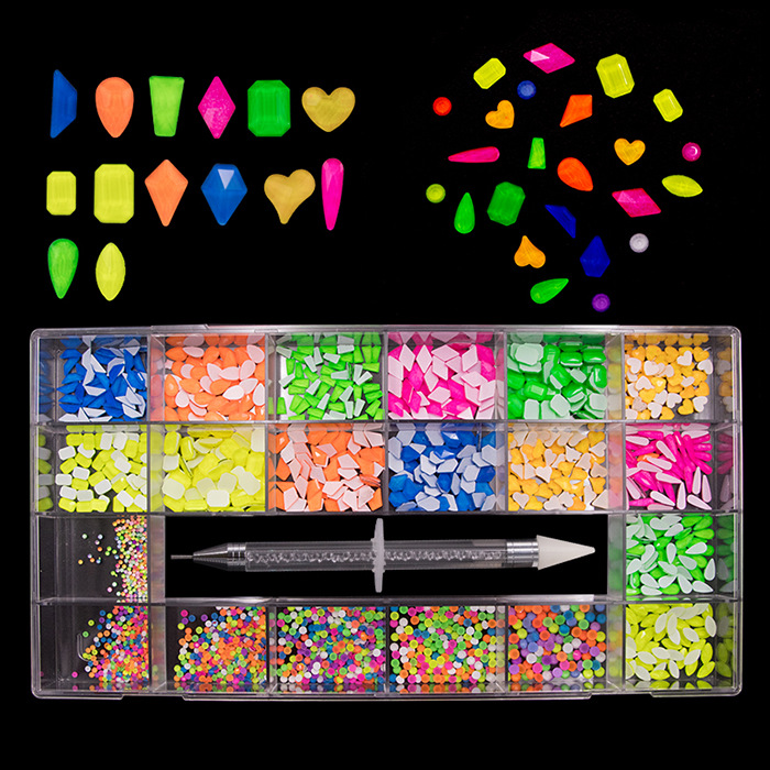 Couleur fluorescente 3100 pièces