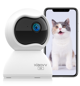 夜视p2p云存储双向语音鱼眼ip wifi摄像机 - Product Image 1