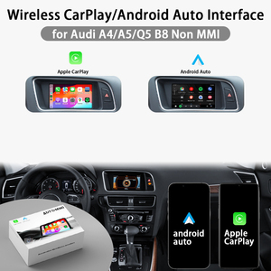 A4 A5 Q5 B8 tự động thiết bị điện tử không dây Carplay và <span class=keywords><strong>Android</strong></span> tự động tích hợp thông minh bộ giải mã cho audi nâng cấp Kit 2010 - 2016 - Product Image 6