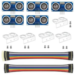 WWZMDiB Módulo de Sensor Ultrasónico para Arduino R3 MEGA Mega2560 Duemilanove Nano Robot XBee ZigBee, 2 Piezas, 2 Piezas