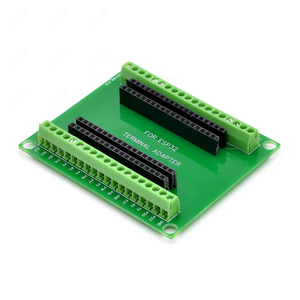 ESP-WROOM-32 scheda di sviluppo del microcontrollore ESP32 espansione Breakout scheda GPIO 1 in 2 per la versione stretta a 38pin