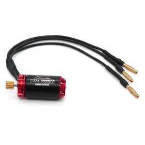 Outunner 1224 fırçasız Metal Motor dış Rotor 2S 4000KV 5000KV dişli ile 1/24 RC paletli araç eksenel SCX24 WPL Traxxas için - Product Image 3