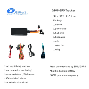有线全球定位系统跟踪器，带有短信命令，可关闭引擎和管理电话音频监控车辆全球定位系统跟踪器2g便宜 - Product Image 2