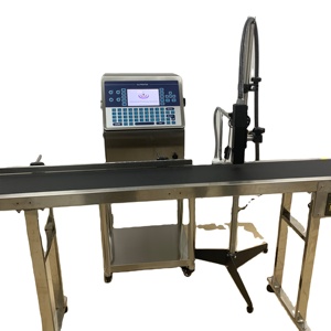 Sistemas de marcado de tinta Industrial, máquina de impresión de codificación por lotes operada en línea, precio de impresora de inyección de tinta plana, CIJ, CE - Product Image 1