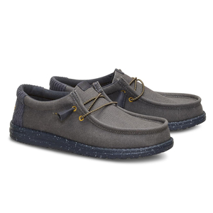 Heren Trendy Anti-Geur Ademende Loafers Slip-Resistente Zachte Casual Schoenen Platte Teen Alle Seizoenen Aanpasbaar Canvas Katoen - Product Image 2