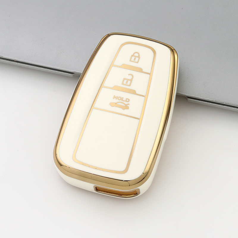 3 Button A White
