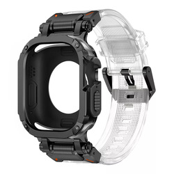 Black and transparent