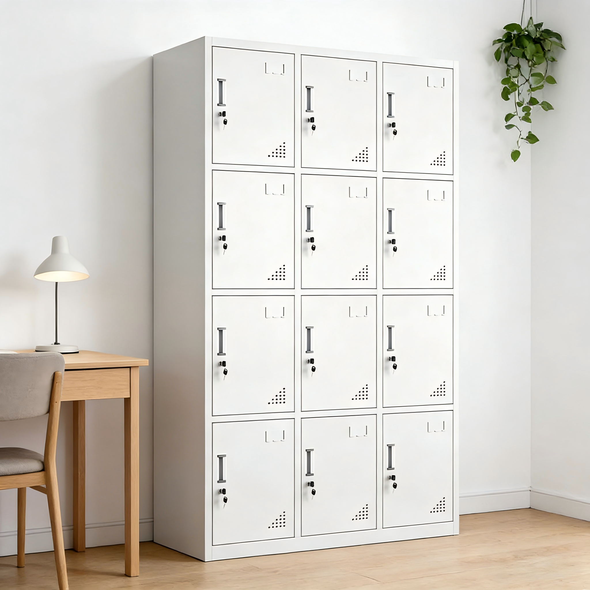 Gris claro 12 puertas