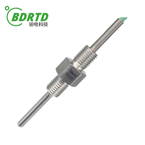 Ventas directas de fábrica Instalación roscada de alta precisión Resistencia de platino Sensor de temperatura PT1000 - Product Image 5