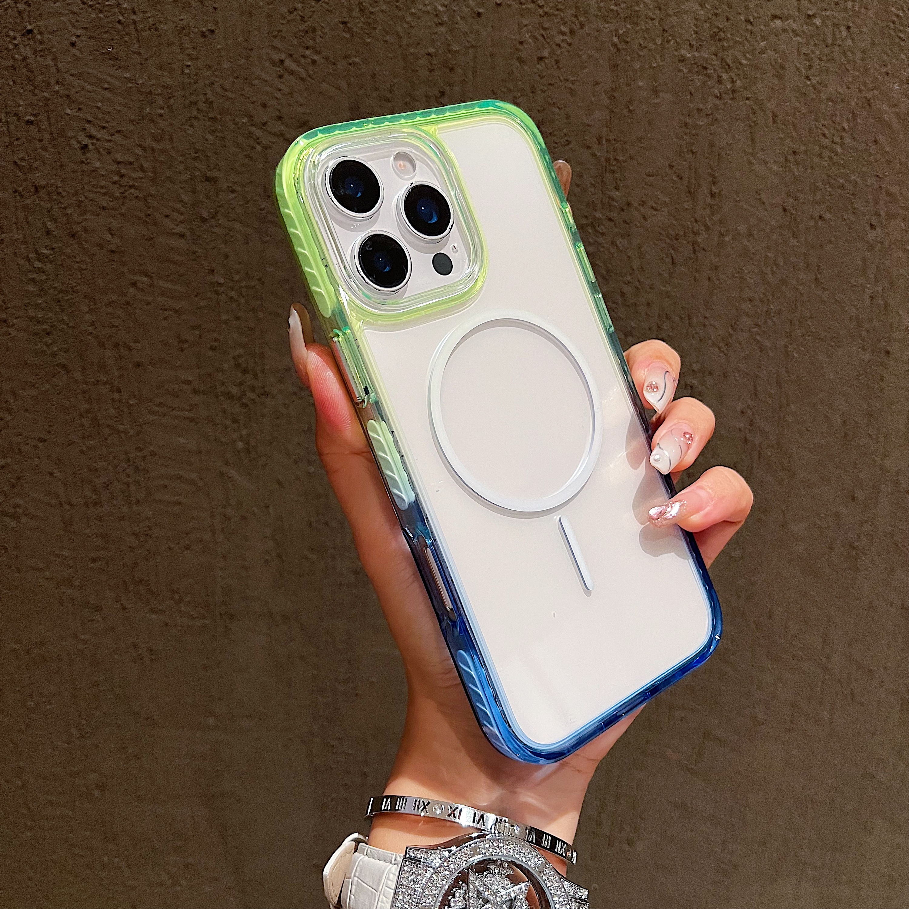 Gradient Green Blue