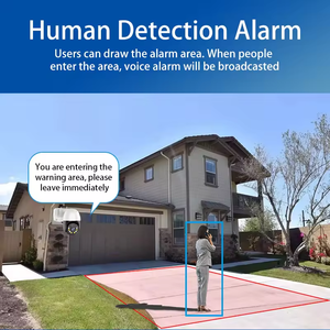Intelligent AI 3MP IP Dome PTZ Camera <strong>Motion</strong> <strong>Detection</strong> Network <strong>Security</strong> Camera <strong>System</strong> <strong>for</strong> POE NVR - Product Image 3