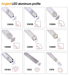 Led alüminyum profil yılında merdiven led şerit aydınlatma 1m 2m 3m bükülebilir sıva için COXO sıva - Product Image 4