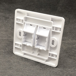 86 tipo 1/2/4 porte presa per Computer pannello interfaccia cavo presa RJ45 modulo di rete piastra a muro informazioni frontalino del Computer - Product Image 6