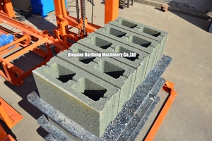 Alta resistência bloco oco que faz a máquina QT4-25 Qingdao Darifeng automático para carvão areia Fly Ash cimento tijolo fazendo máquinas