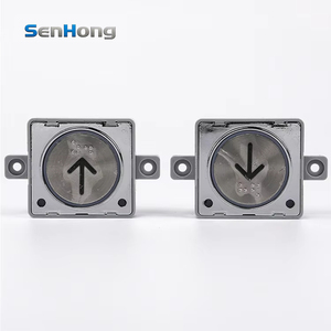 Nút phụ tùng thang máy GS-7B_GS-7A GS-7B-B GS-7B-W nút xe cảnh sát nút khách sạn sử dụng kim loại - Product Image 3