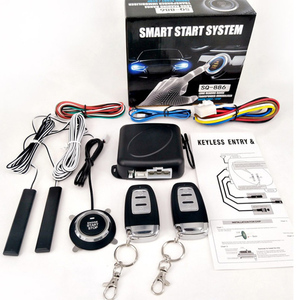 Universal <strong>Pke</strong> Passive <strong>Keyless</strong> Entry <strong>Push</strong> <strong>Button</strong> <strong>Start</strong> Stop 12V <strong>Button</strong> Engine <strong>Start</strong> Stop Auto Car Alarm <strong>System</strong> - Product Image 1