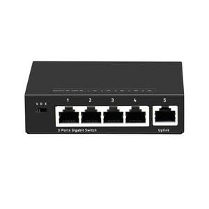 Mini 8 RJ45-Port-Gigabit-VLAN-Netzwerk-Switch mit QoS-LOOP-Alarm funktionen für drahtlosen IP-Kamera-AP - Product Image 1