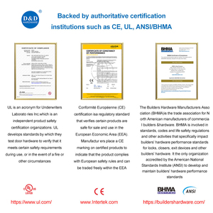 Lửa đánh giá Lỗ mộng Khóa CE en12209 an ninh Sash khóa EN1303 chốt cửa xi lanh xử lý khóa - Product Image 5