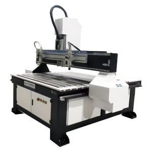 1313 MÁQUINA DE RELIEVE 3D carpintería grabado corte tallado CNC enrutador con eje giratorio color blanco y negro personalizable - Product Image 1