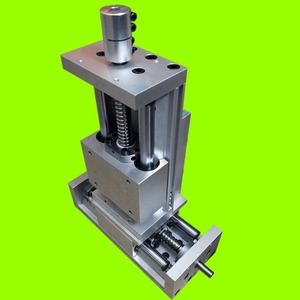 Actuador de movimiento de etapa lineal CNC, eje X Y Z, riel deslizante lineal, mesa deslizante cruzada de aleación de aluminio, guía de riel lineal para CNC