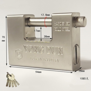 Cadenas de conteneur d'expédition en fer de haute sécurité robustes cadenas de sécurité supérieurs <span class=keywords><strong>anti</strong></span>-coupure en gros - Product Image 4