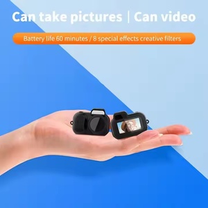 レトロなミニカメラ付きスクリーン屋内ホーム屋外ミニカメラポータブル小型カメラビデオレコーダー - Product Image 5