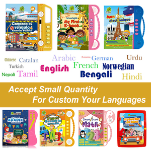 10 Button Reusable <strong>Spanish</strong> Learning Toys and Educational Books Children Dictionary in <strong>Spanish</strong> Book - Product Image 2