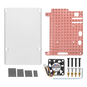 Aismartlink Raspberry Pi 5 Kühl gehäuse Raspberry Pi 5 Motherboard Kühlkörper aus reinem Kupfer kann mit einem kleinen Lüfter installiert werden - Product Image 6