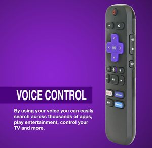 Replacement OEM Voice Universal <strong>Remote</strong> Control for <strong>All</strong> Roku Streambar Soundbar and Streaming Stick - RC-81RC-FA5 <strong>Remote</strong> Control - Product Image 6
