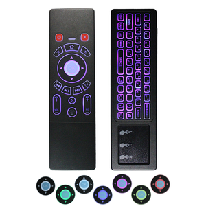 Mini teclado inalámbrico de 2,4G Touchpad Smart TV Control remoto Air Mouse Android TV Box PC Proyector Computadora Certificación FCC - Product Image 2