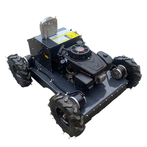 Kendinden tahrikli 19propelled endüstriyel robotik çim kırıcı Orchard orman çok fonksiyonlu Weeder uzaktan kumanda dört tekerlekli çim biçme makinesi - Product Image 2