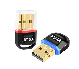 HG Bluetoothアダプター5.4USB BluetoothスティックプラグアンドプレイBluetoothドングルforPCデスクトップコンピューターサポートウィンドウ - Product Image 2