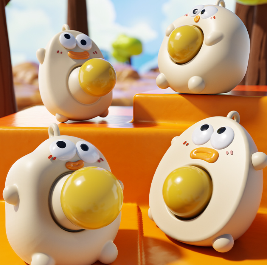 Unzip the "Burst Egg Pinching Fun" - Random Design