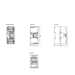 Brandneues 6ES7221-1BH32-0XB0 Digital eingang SM 1221 SPS-Modul für S7 1200 RS485-Kommunikation für die industrielle Steuerungs programmierung