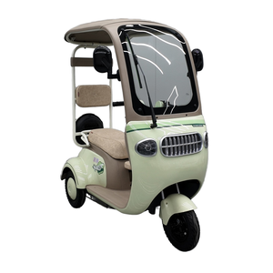 Qpen 500W-800W điện ba bánh người lớn 3-bánh xe eargo 60V cơ giới khung thép thiết kế độc đáo CCC chứng nhận mở hành khách - Product Image 1