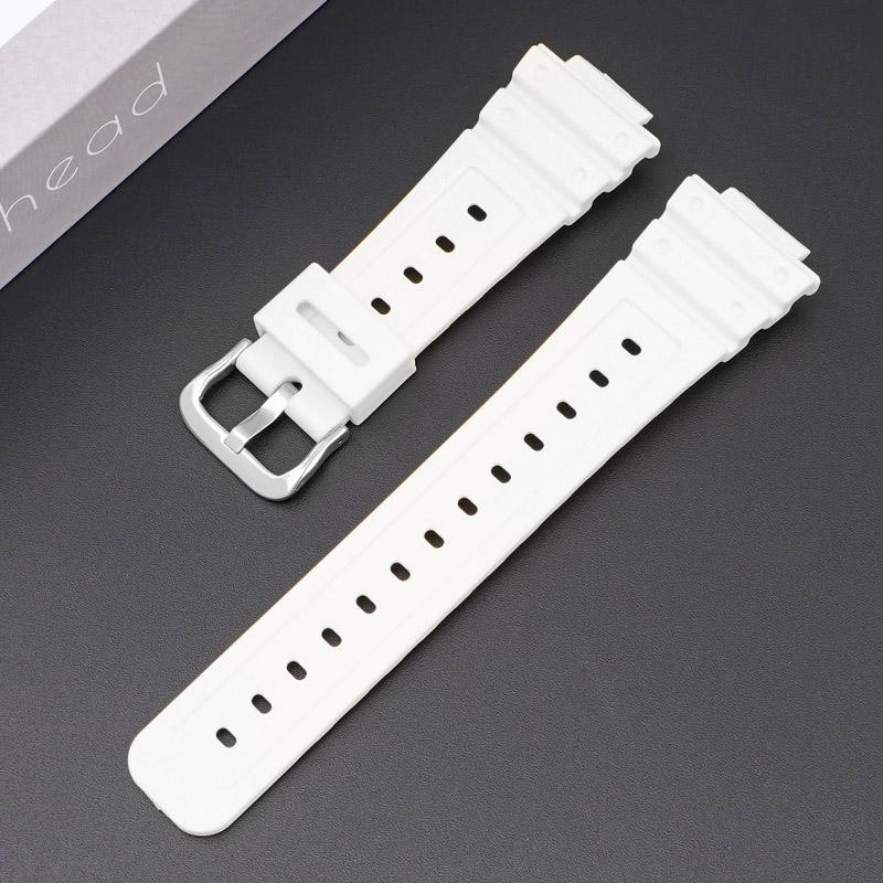 White+siliver buckle