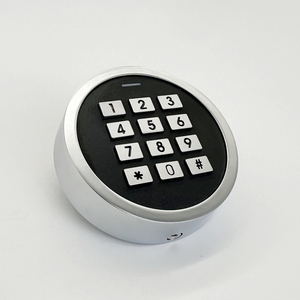 Su geçirmez Metal kasa Mini tuş bağımsız okuyucu RFID kart giriş kilidi kapı erişim kontrolü - Product Image 5