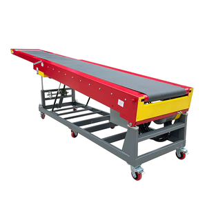 Transportador de correa de descarga de carga de camiones portátil y extensible para transportadores de contenedores de almacén Categoría de producto - Product Image 2