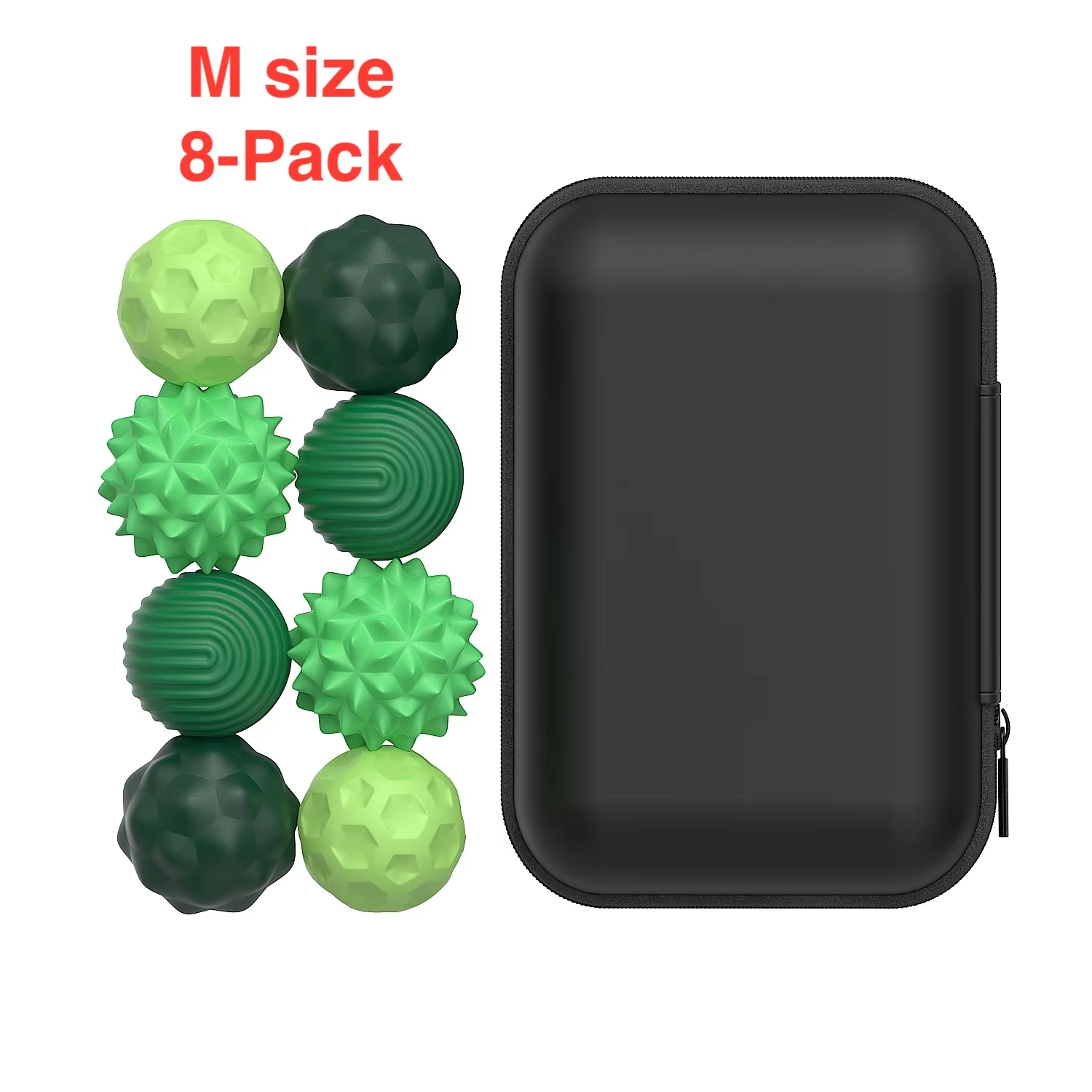 Taille M vert 8pcs