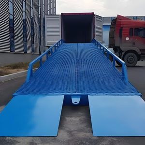 Strong frame boarding bridge hydraulic <strong>loading</strong> dock fixed boarding bridge for truck <strong>Loading</strong>