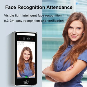 5 Zoll Multi-Biometric Face Facial Recognition Zugangs kontroll system Palm Time Attendance Device mit QR-Code und freier Software - Product Image 2