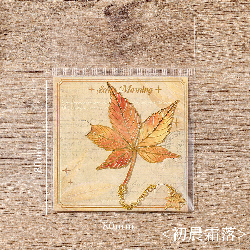 Memory Specimen Series Metal Bookmark Early Morning Frost