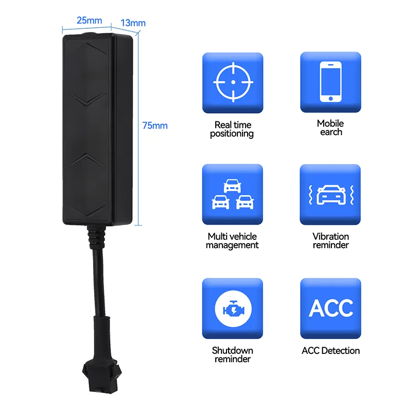 Rastreador GPS para motocicleta 4G de seguimiento en tiempo real al por mayor de menor coste OnTheWay