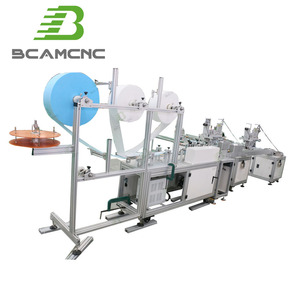 PLC <span class=keywords><strong>programming</strong></span> control with servo drive 3ply mask full automatic cnc making machine