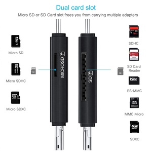Lettore di schede 3.0 USB portatile tipo C OTG Micro3.0 Flash Drive lettore di schede tipo C TF lettore di schede per PC cellulare - Product Image 3