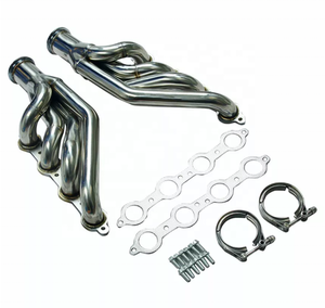 シボレースモールブロックV8LS1 LS2 LS3 LS6 LSX97-14用ターボマニホールドエキゾーストヘッダー - Product Image 2