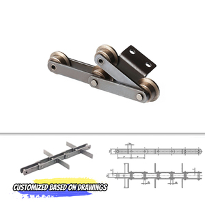 源工厂双螺距空心销输送机链条矿用刮板链条输送机 - Product Image 6
