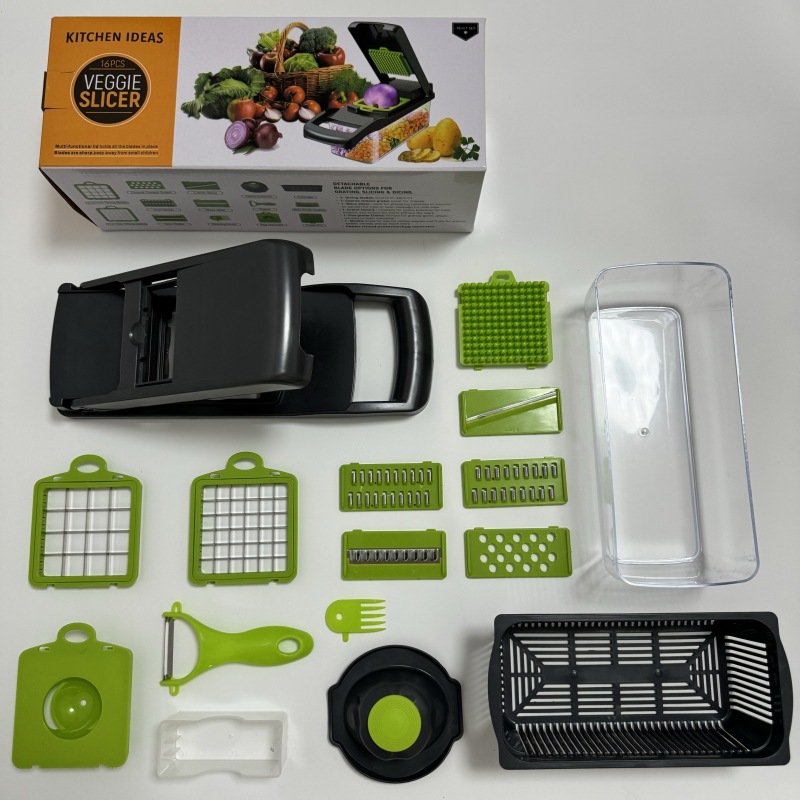 16 Pcs Set-Green